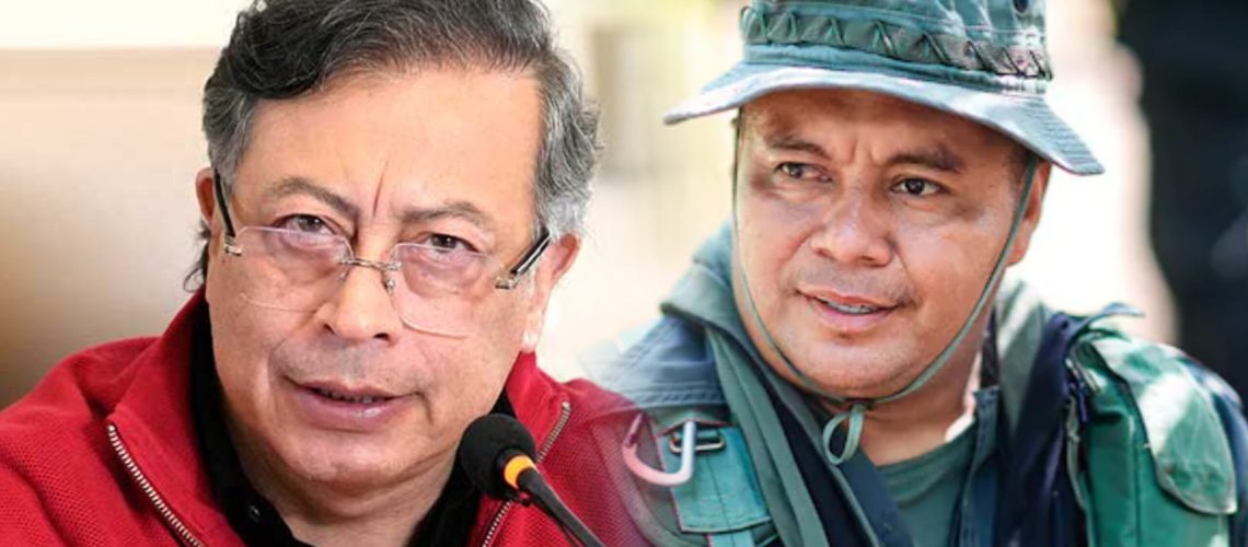 Presidente Petro y alias Calarcá