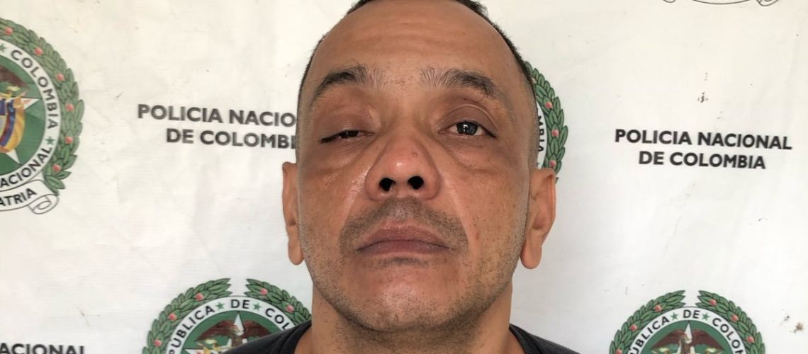 Presunto cabecilla Clan del Golfo Bolívar (1)