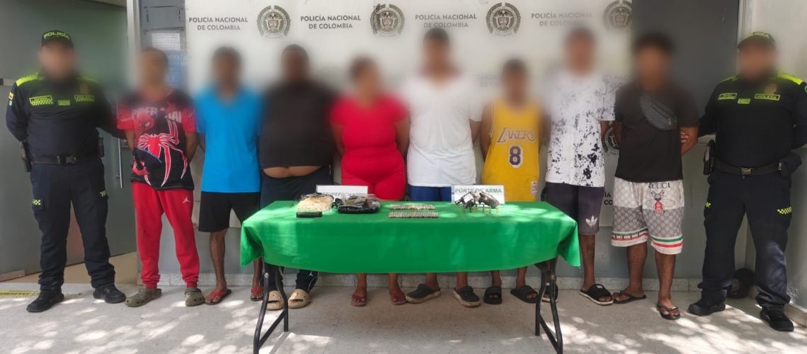 Presuntos Costeños y Pepes capturados en Barranquilla