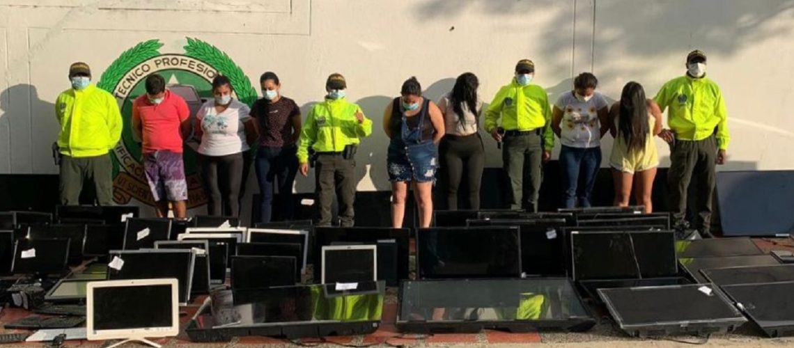 Presuntos miebros de grupo dedicado a juegos del azar ilegalmente (1)