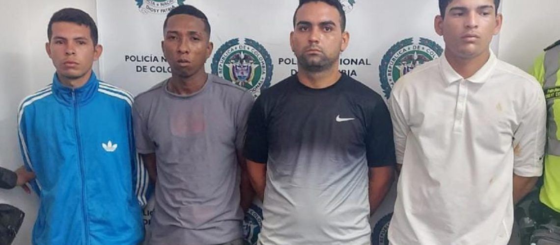 Presuntos miembros de los Bicirratas