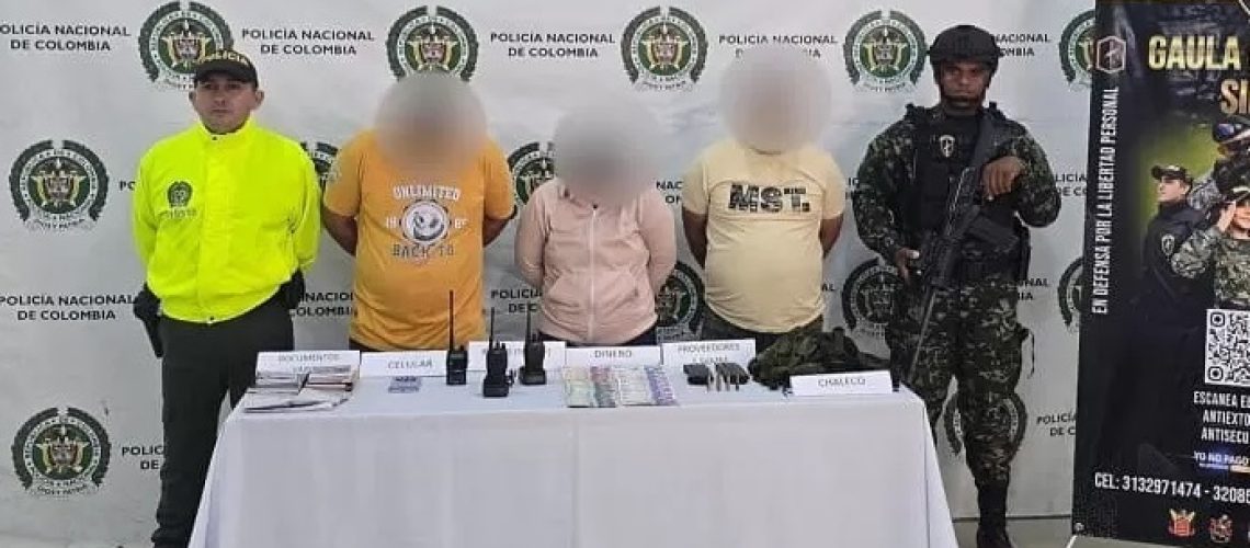 Presutos miembros Clan del Golfo Córdoba