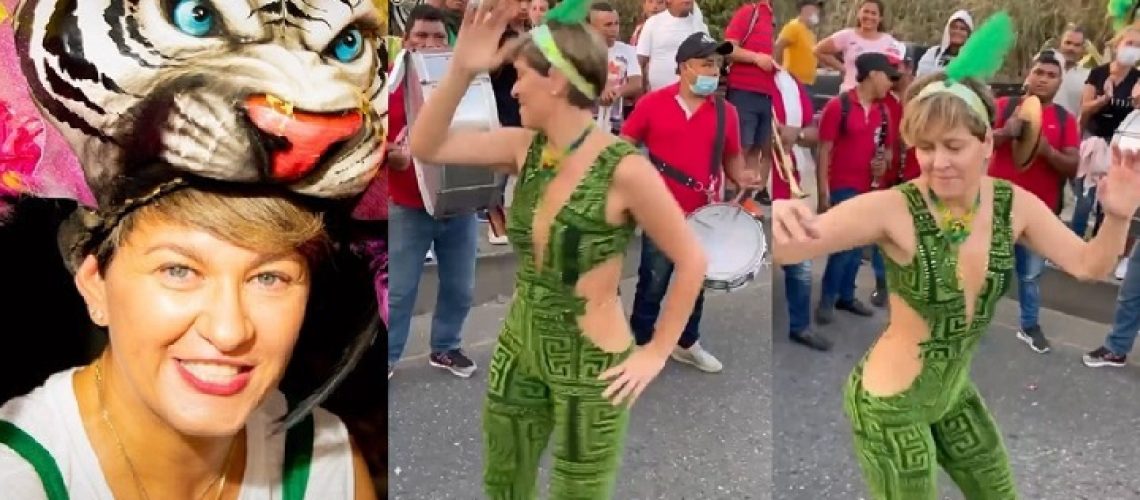 Primera dama, Verónica Alcocer, fandango (3)