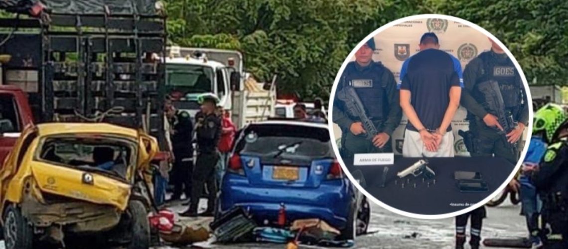 Prisión conductor accidente Cundinamarca