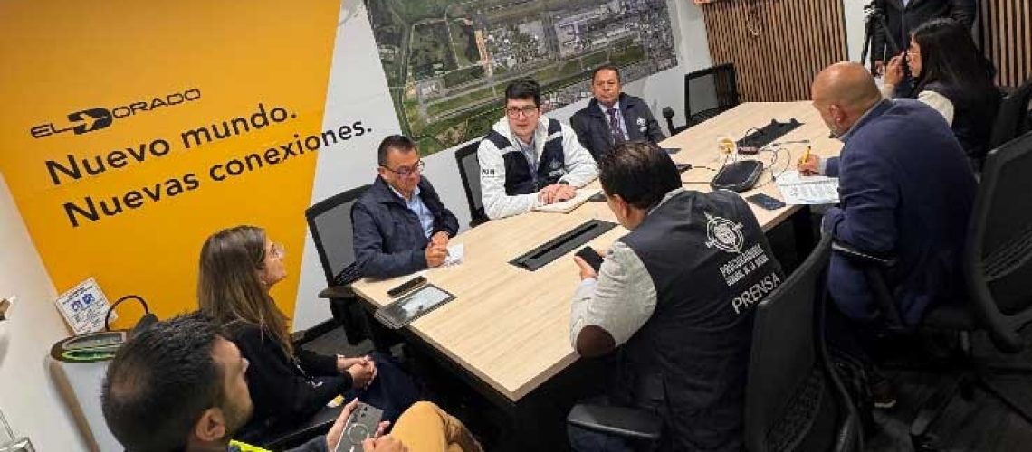 Procuraduría inspección aeropuerto El Dorado