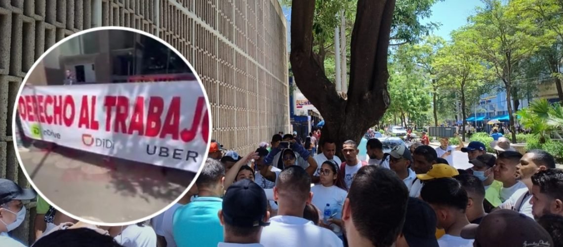 Protesta conductores Barranquilla (1)