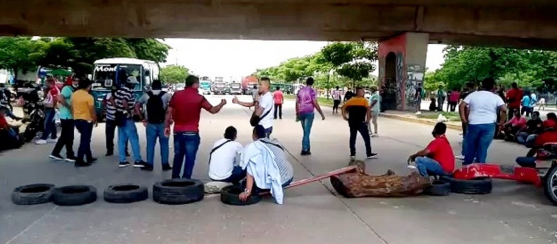 Protesta conductores