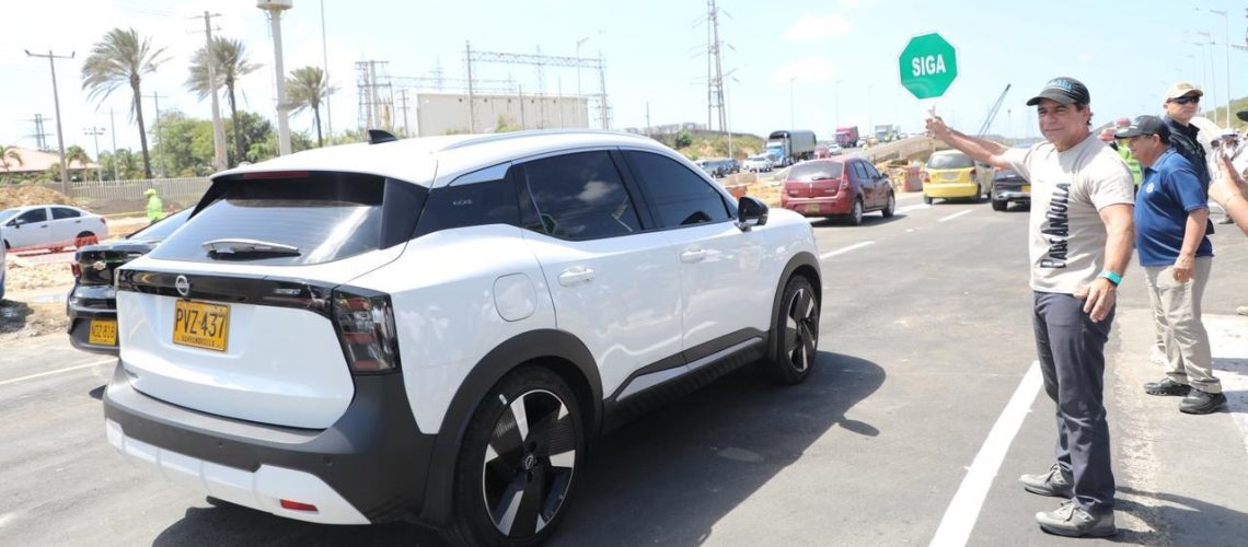 Puente intercambiador vial Alameda del Río