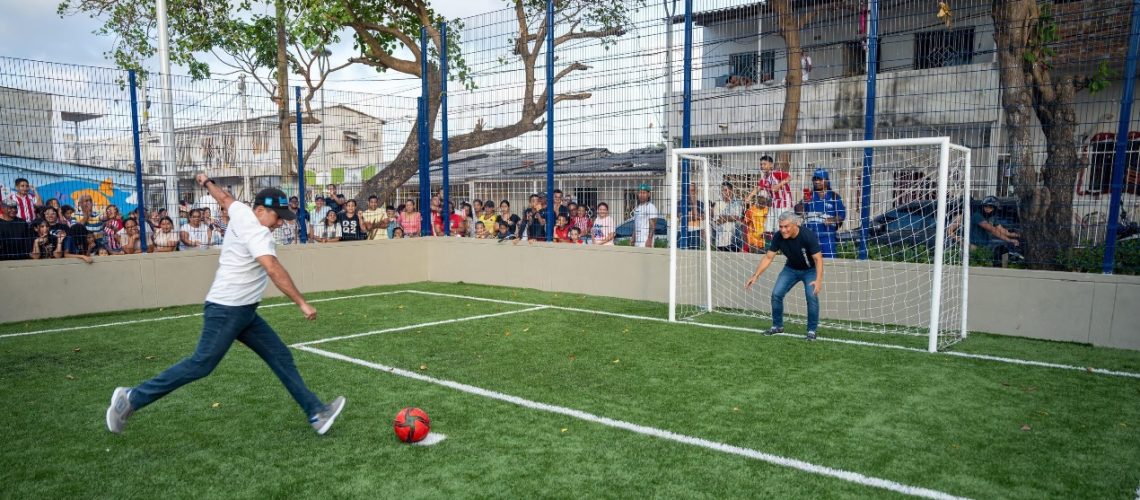 Recuperación parque El Milagro