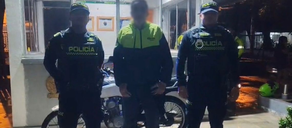 Recuperan moto hurtada Barranquilla