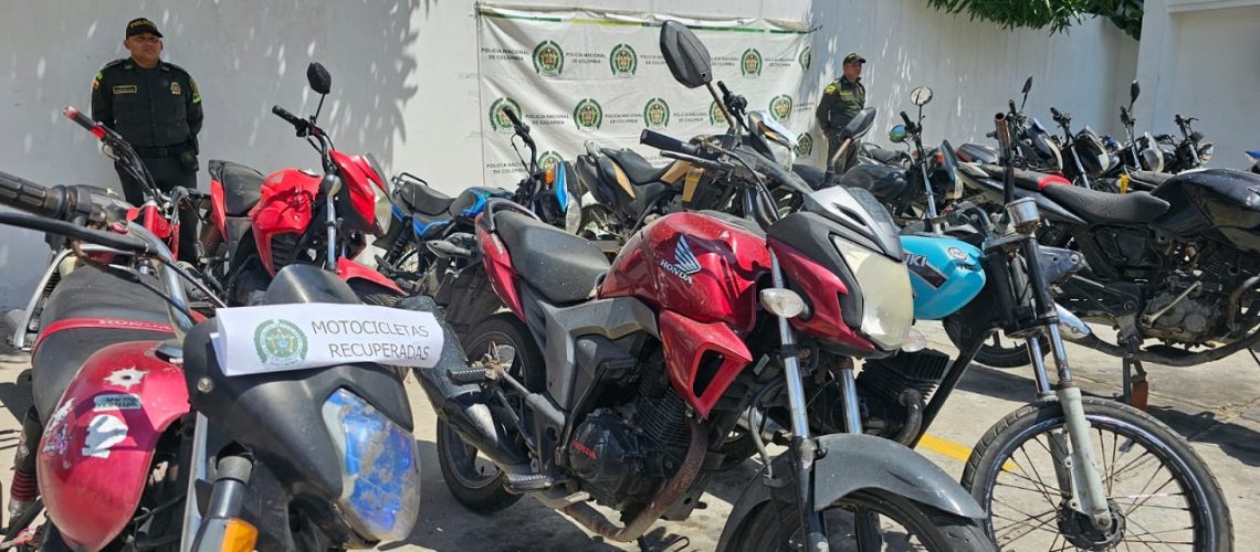 Recuperan motos robadas Barranquilla (3)