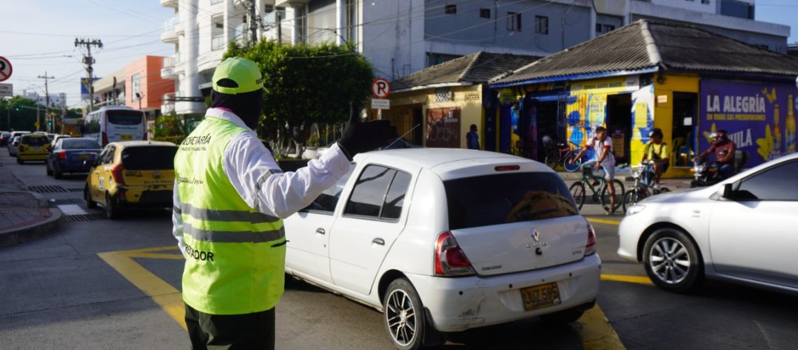 Referencia cierres viales Barranquilla