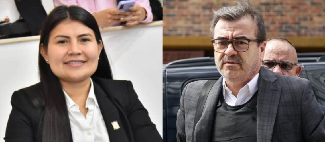 Representante Karen Manrique y Olmedo López