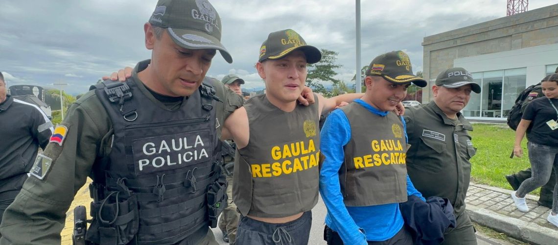 Rescate hijo Giovanny Ayala