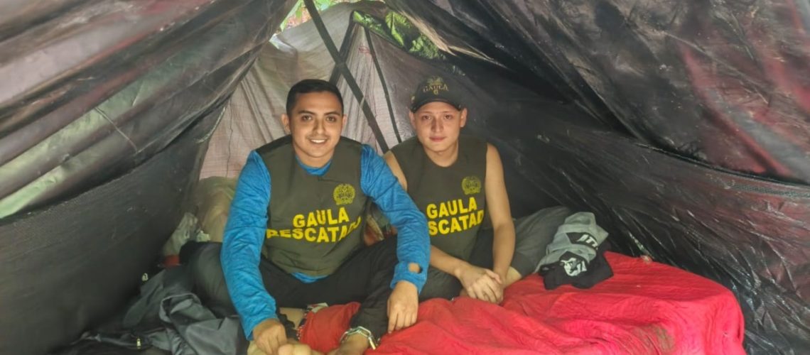 Rescate hijo de Giovanny Ayala