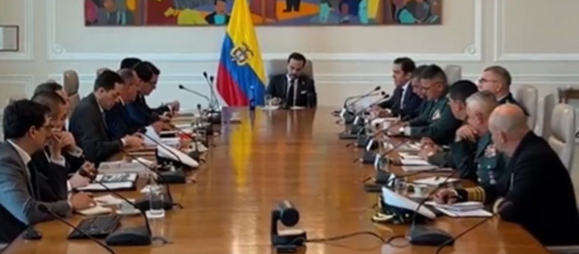 Reunión Gobierno De la Espriella y representantes de Estados Unidos por la lucha antidrogas