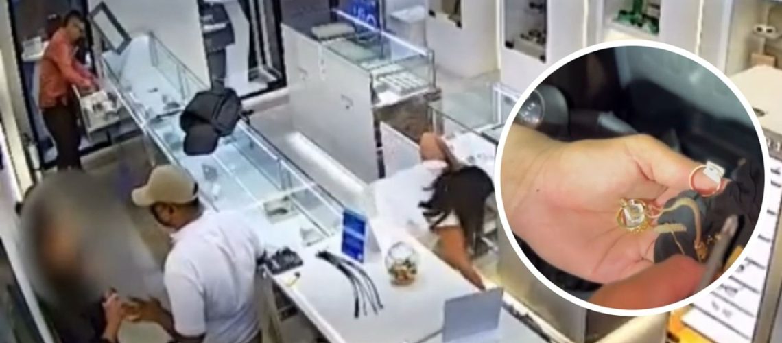 Robo Le Meridiem Golf joyería (3)