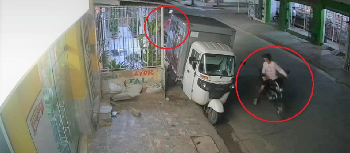 Robo motocicleta Malambo