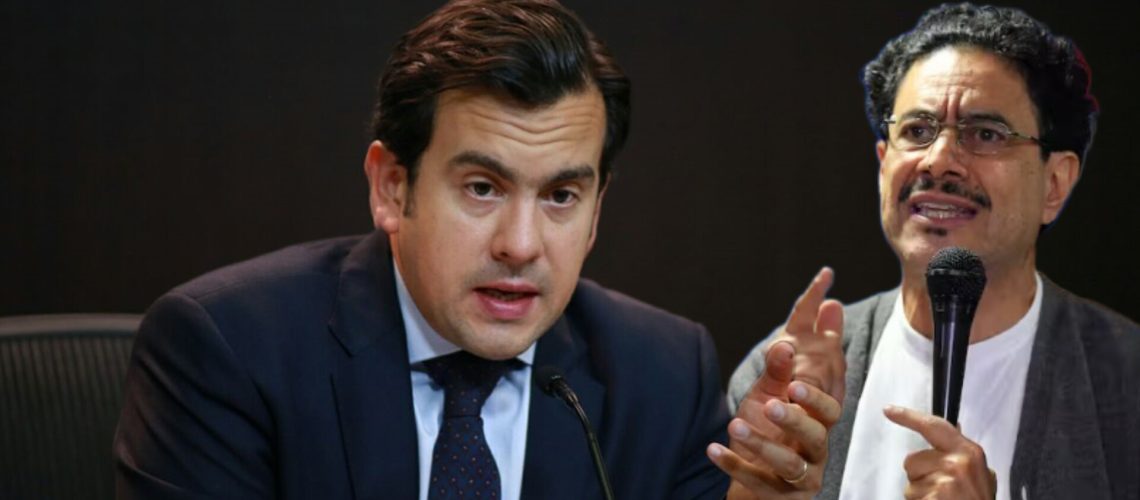 Rodrigo Lara e Iván Cepeda