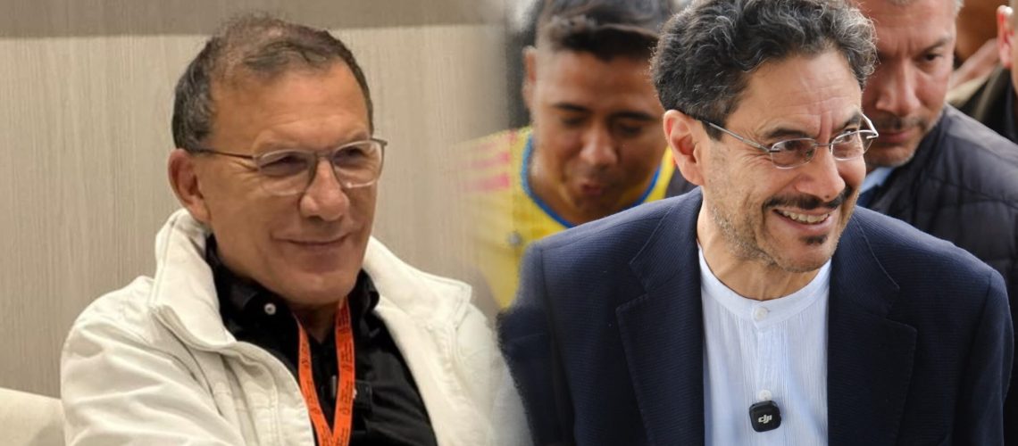 Roy Barreras e Iván Cepeda