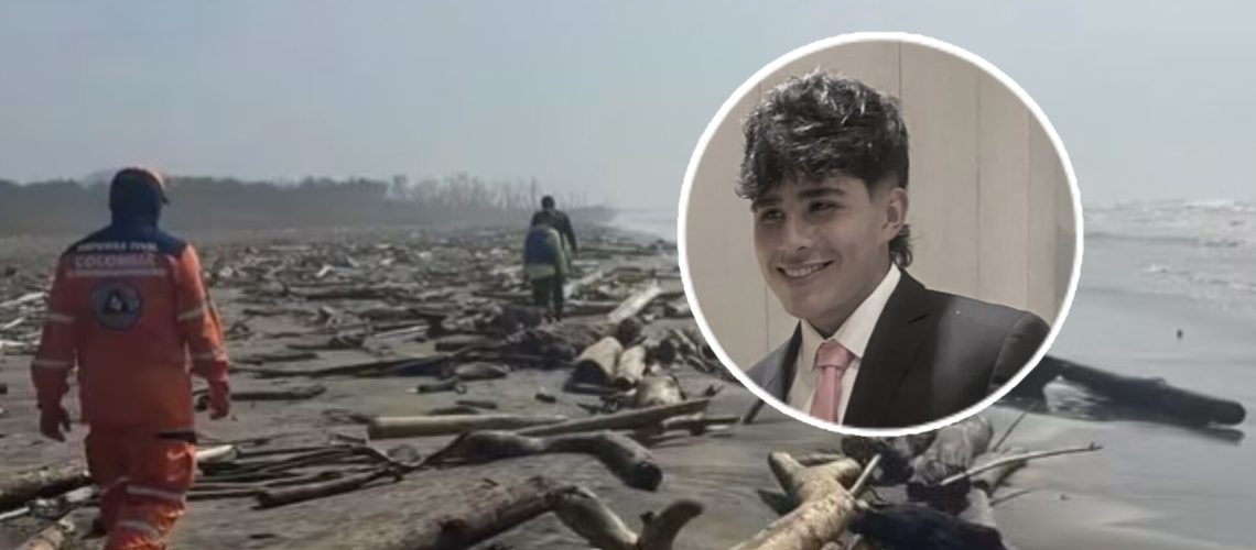 Samuel Cárdenas, hallado muerto playas Salgar