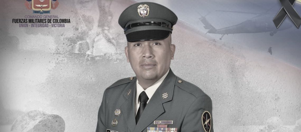 Sargento Ángel Ordóñez, asesinado en Cauca