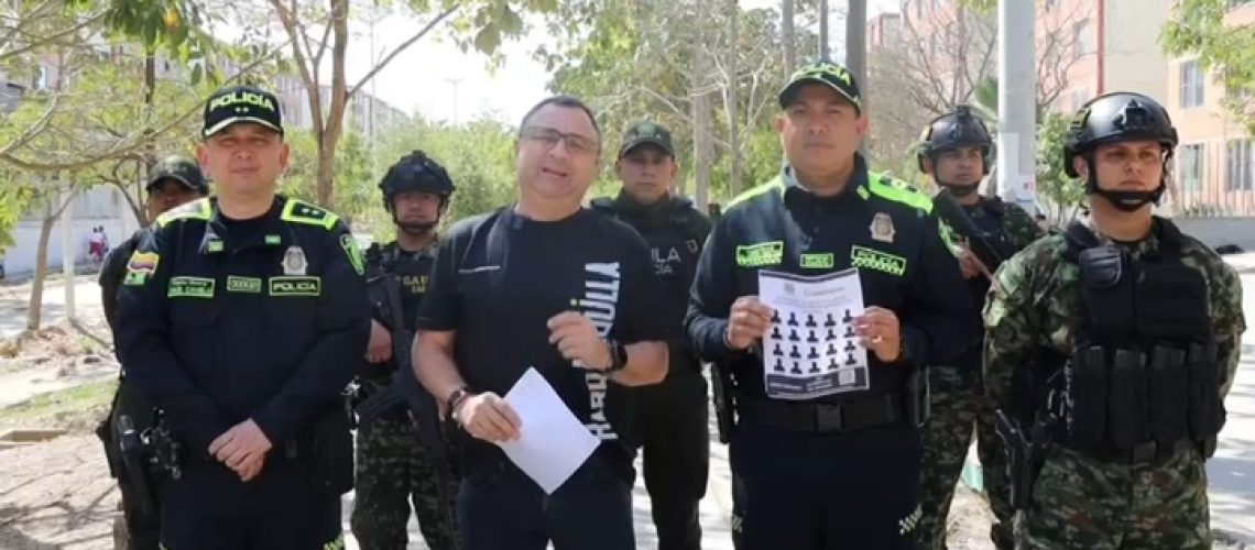 Policía y Alcaldía de Barranquilla