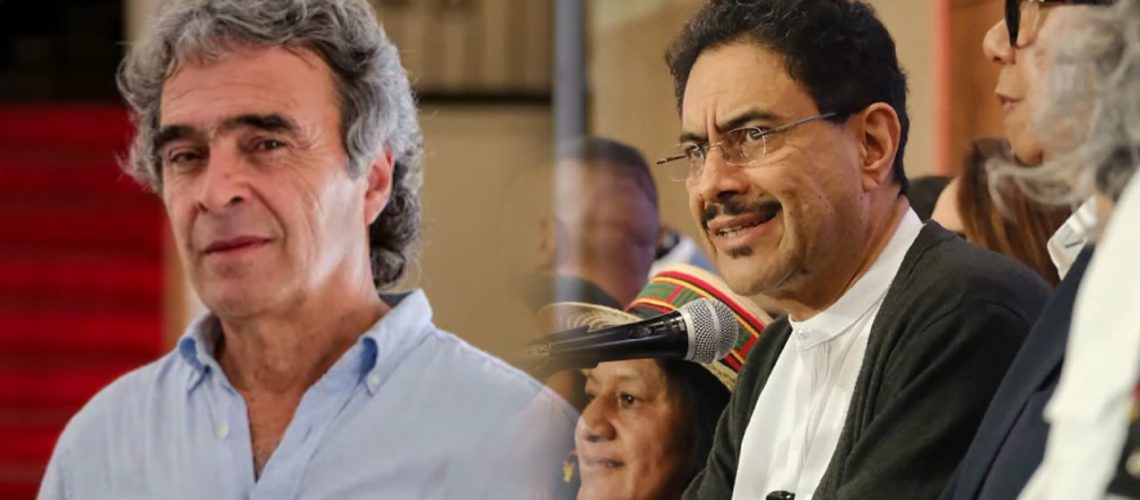 Sergio Fajardo e Iván Cepeda