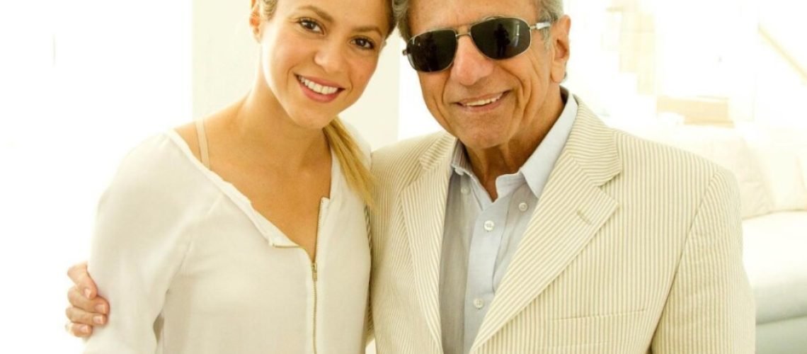 Shakira y su papá
