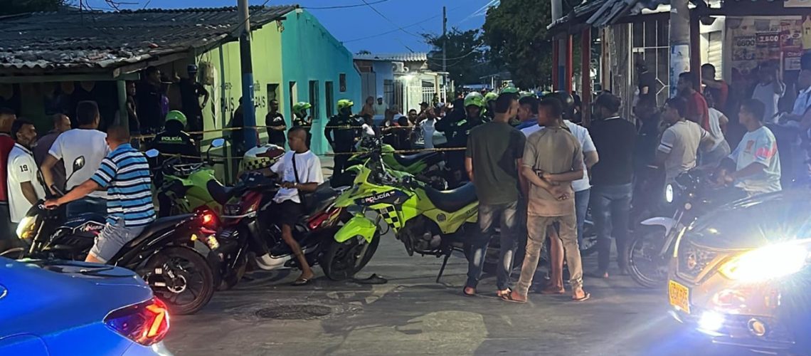 Sicariato con dos heridos en La Playa, Barranquilla