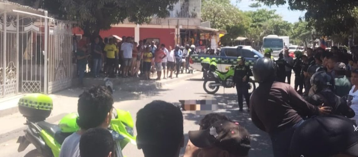 Sicario abatido Villa Muvdi