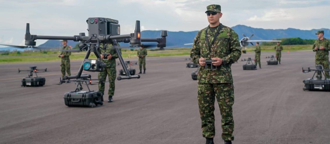 Sistema drones y antidrones