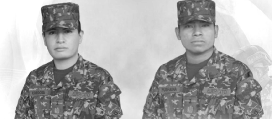 Soldados asesinados en Cauca