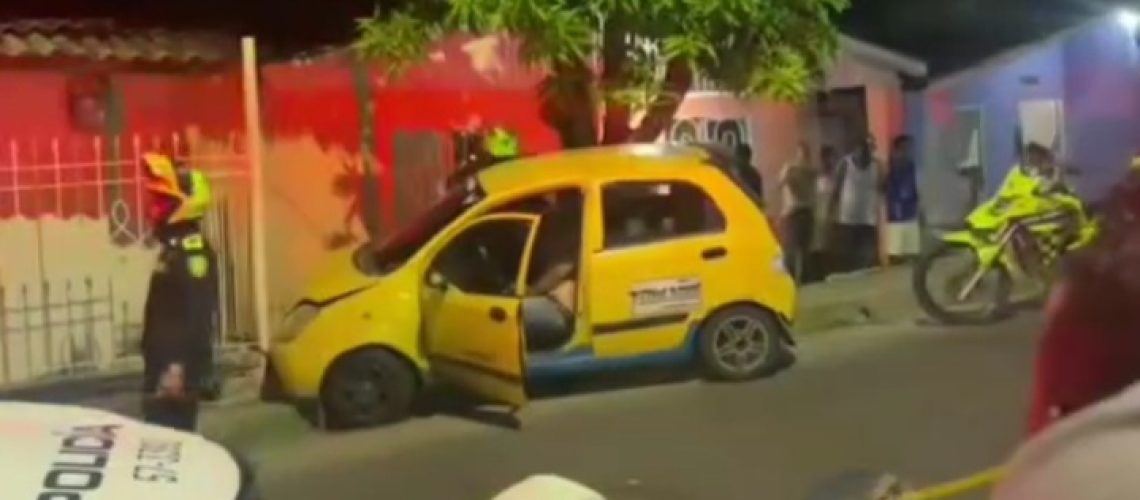 Taxista asesinado en Santo Domingo, Barranquilla