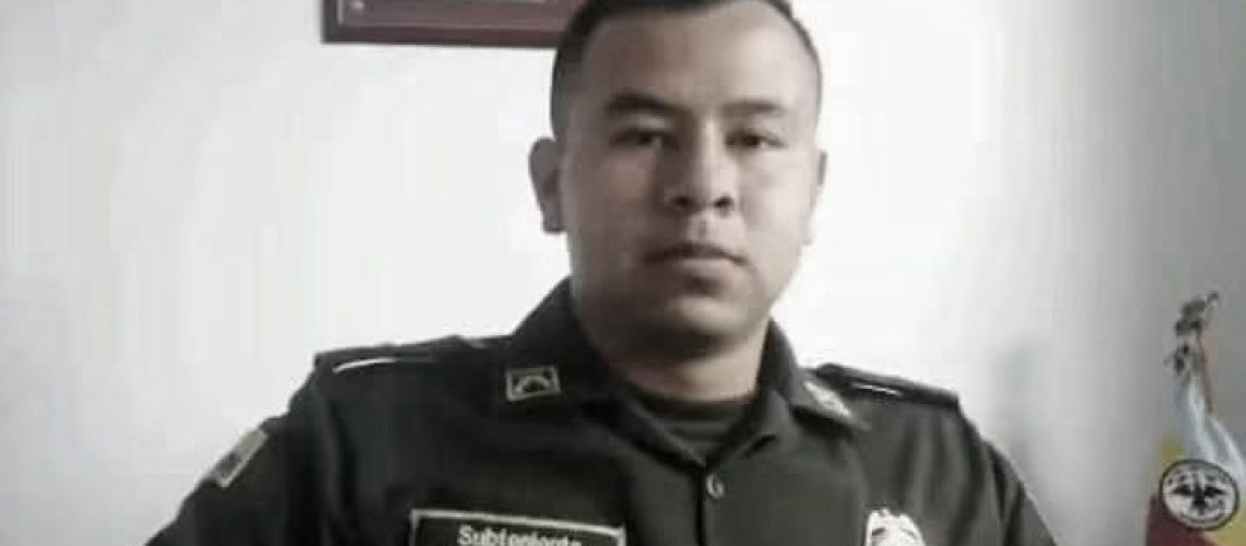 Teniente Álvaro Medina, asesindado en Cauca