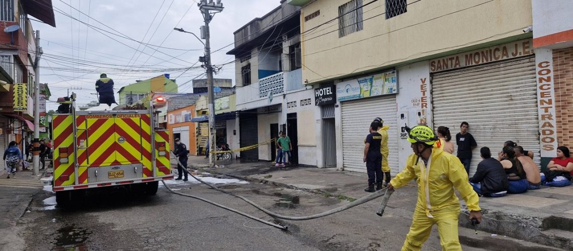 Tragedia por incendio en Neiva