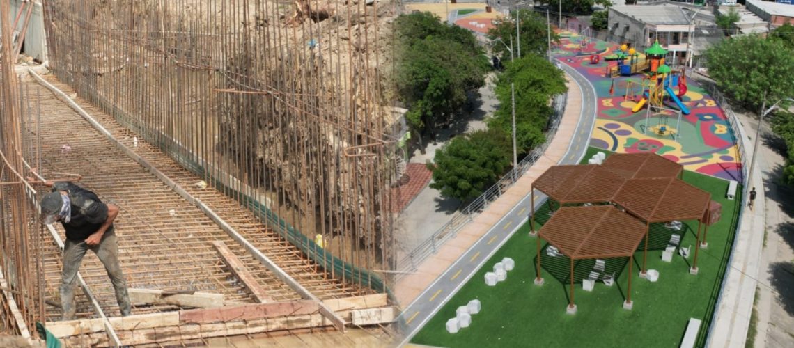 Transformación arroyos en parques en Barranquilla