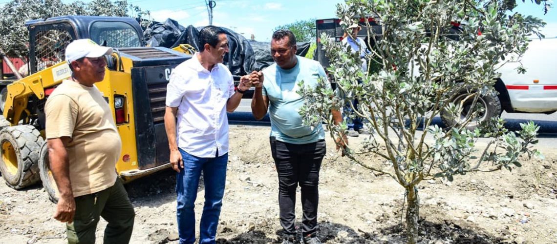 Transformación vía al aeropuerto de Barranquilla