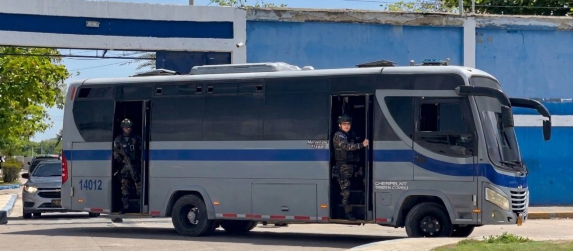 Traslado presos desde cárcel Barranquilla a Bogotá