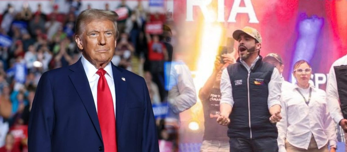 Trump felicita a Abelardo 2