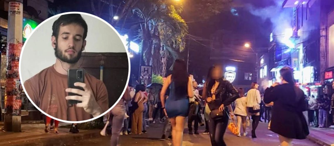 Turista aleman violarr mujeres Medellin