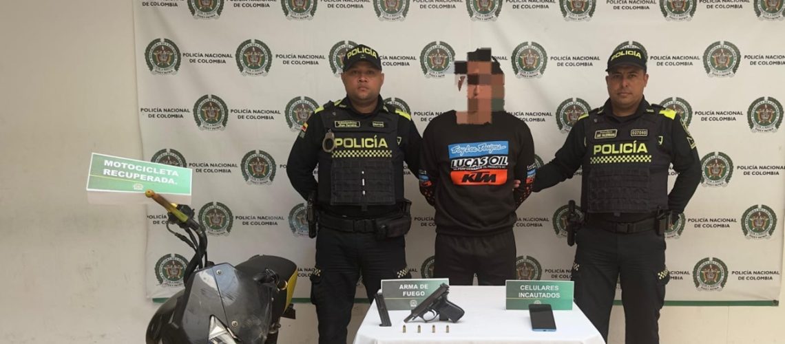 Un delincuente capturado y otro abatido en Santo Tomás