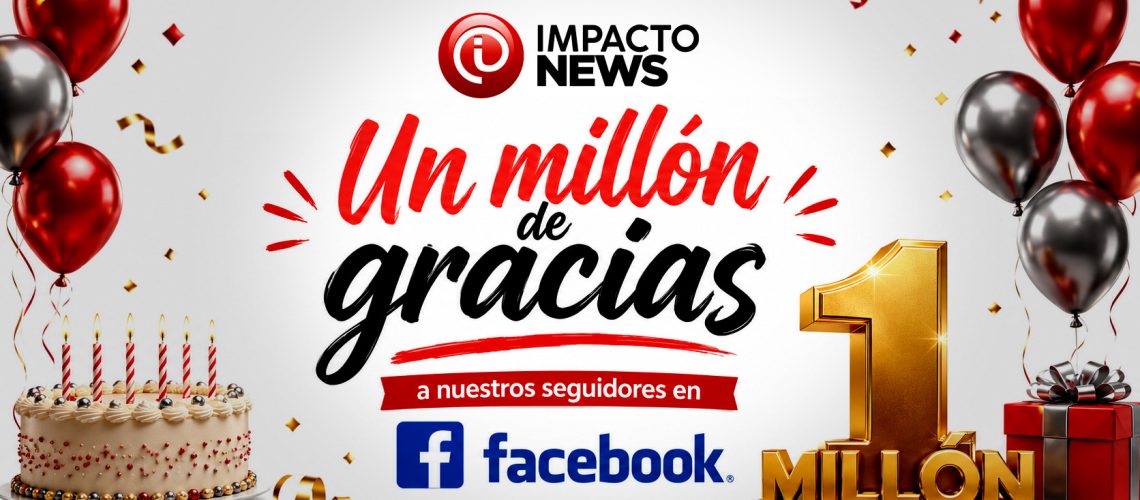 Un millón de gracias, seguidores en Facebook1