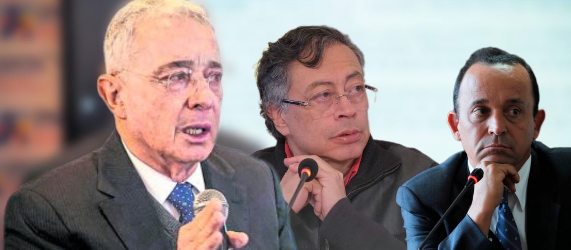 Uribe, Petro y Santiago Uribe