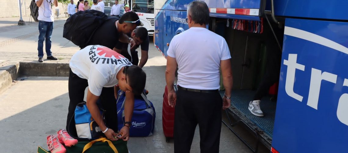 Vaqueros saliendo a maracaibo