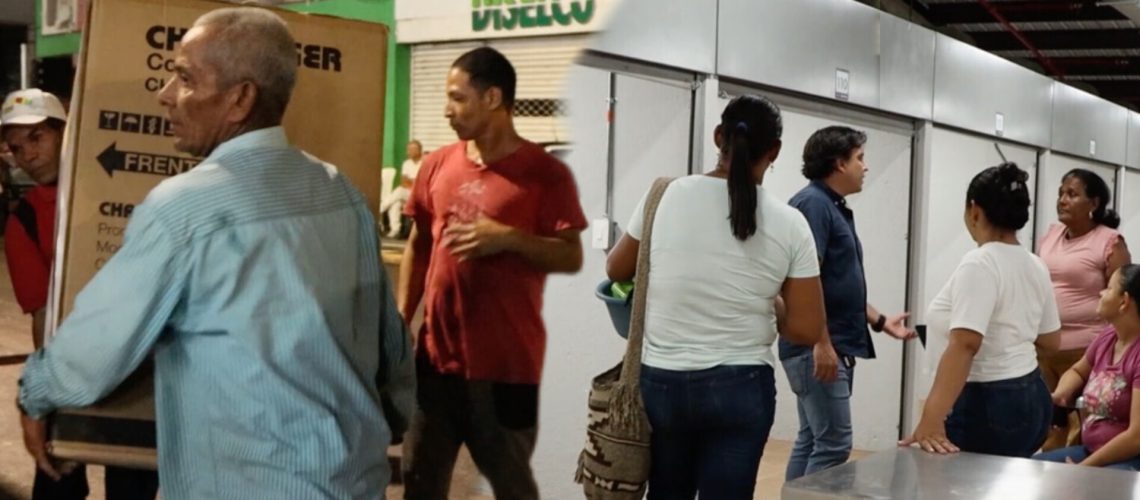 Vendedores trasladados a la esquina el marquetero