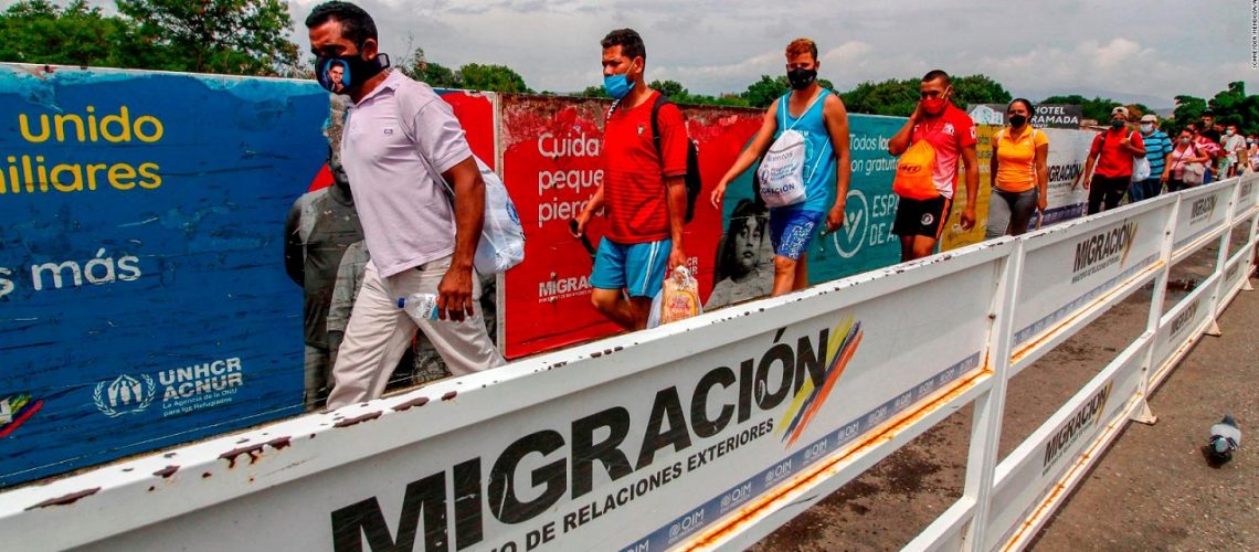 Venezolanos Colombia