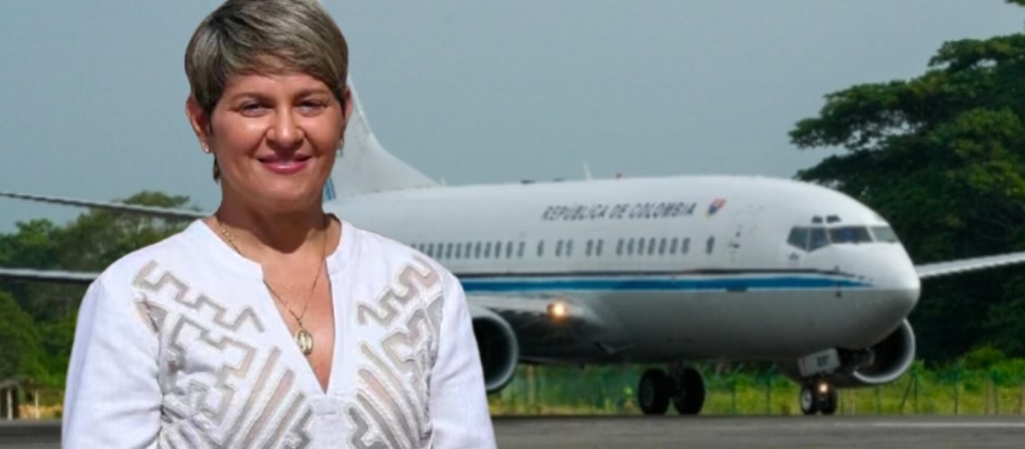 Verónica Alcocer uso aviones oficiales