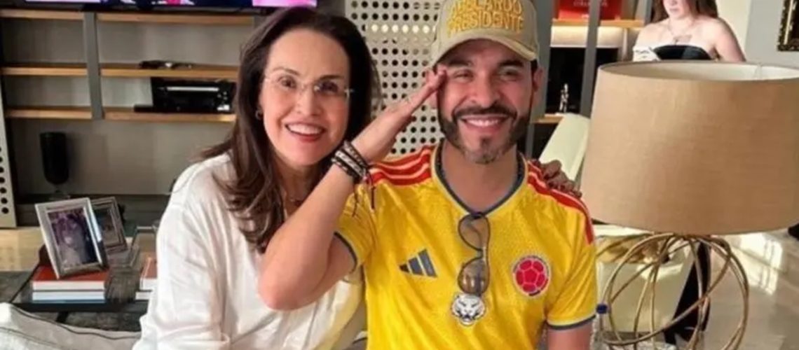 Viviane Morales y Abelardo de la Espriella