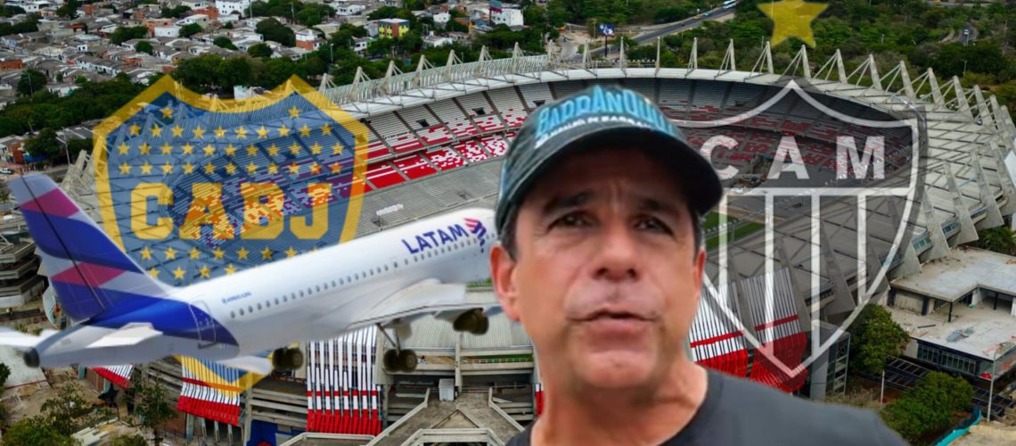 Vuelos directos Barranquilla desde Buenos Aires, Argentina, para la final de la Copa Sudamericana entre Boca y Atlético Mineiro